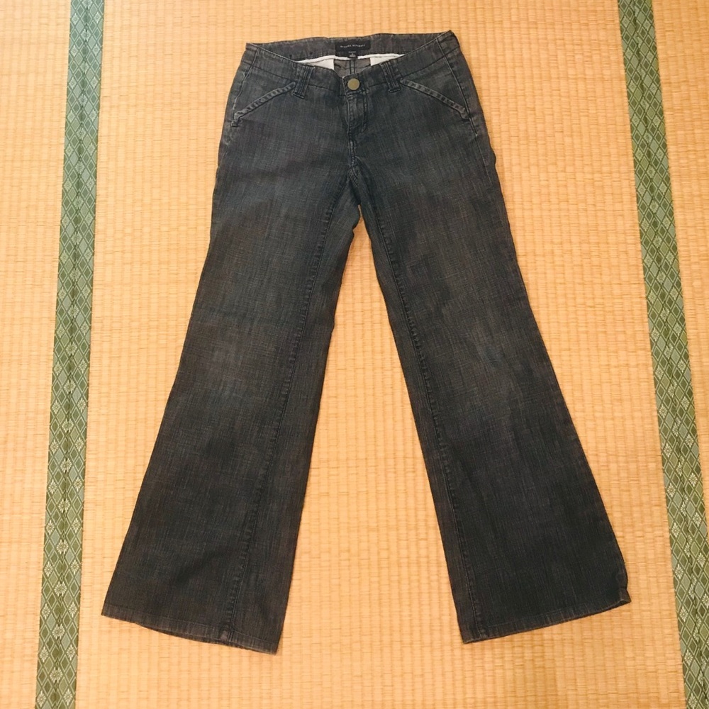 Banana Republic Wide Leg Boot Cut Stretch Jeans